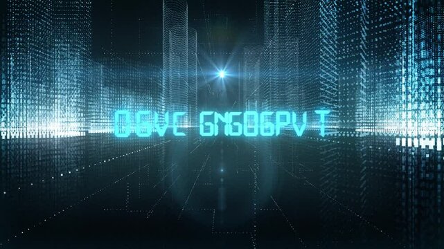 Skyscrapers Digital City Tech Word - Meta Elements
