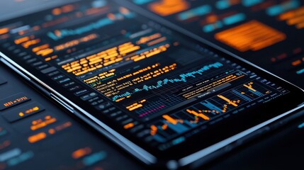 Obraz premium Trends in digital marketing social media and analytics insights