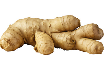 Fototapeta premium Ginger isolated on white. An image of Ginger.