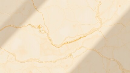 Elegant Light Beige Marble Texture with Subtle Veining and Shadows