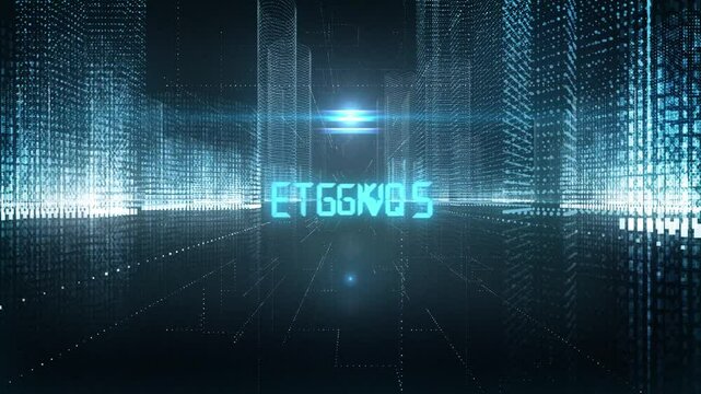 Skyscrapers Digital City Economics Word Creditor