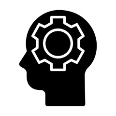 Capability Vector Glyph Icon Design