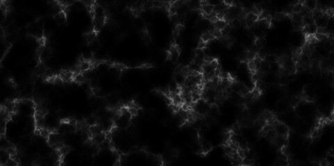 Abstract background with dark thunderbolt mineral texture on black marble in natural patterned for background. Modern design with old vintage rough texture and Monochrome texture.