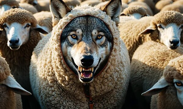 a wolf in sheep's clothing