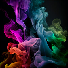 Fototapeta premium Abstract texture background, colorful abstract art, stunning wallpaper Color Smoke Background