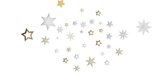 An abstract image of stars in the night sky, perfect for a background or design element.