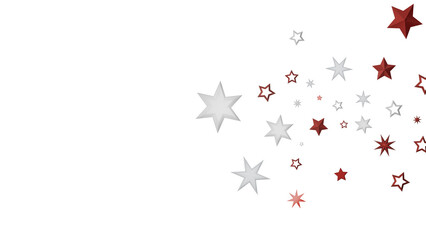 A simple design with many stars, a  bright abstract design