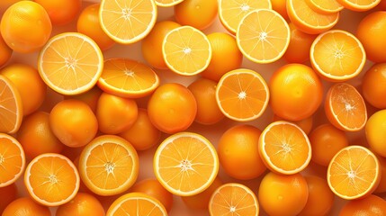 orange seamless pattern wallpaper