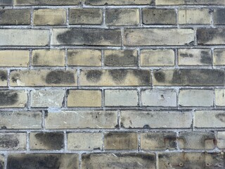 antique brick wall background, ancient brick surface