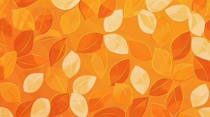 orange seamless pattern wallpaper