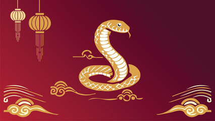 Chinese new year decoration background