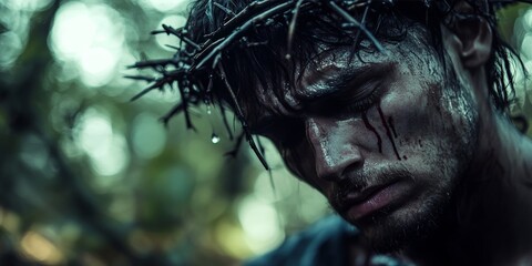 Jesus Christ in Black and White