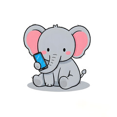 Naklejka premium Animals cartoon