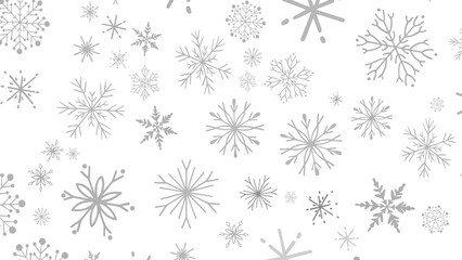 Snowflakes - golden openwork shiny snowflakes, star, 3D rendering.