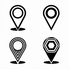 Versatile Location Pin Vector Design Bundle.