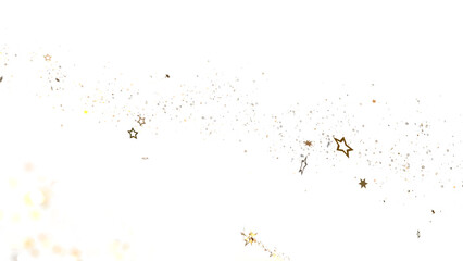 Golden Sparkle Night Sky