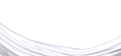 Abstract White Fabric with Black Background