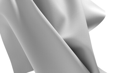 Naklejka premium Abstract Draped Fabric