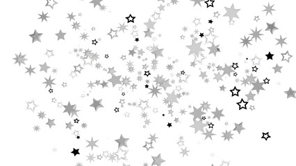 Abstract illustration with many stars in a dark background.