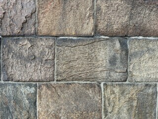 antique brick wall background, ancient brick surface