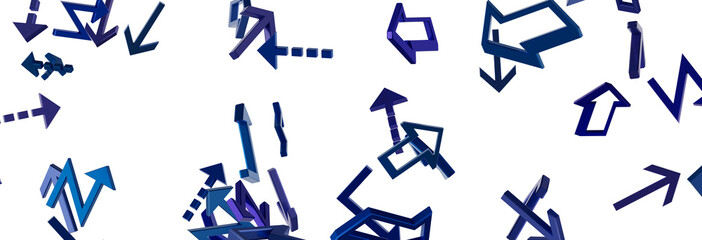 Abstract 3D Arrow Background