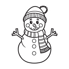 Simple, Easy, and Large Print Designs for Adults and Kids. Bold and easy coloring page