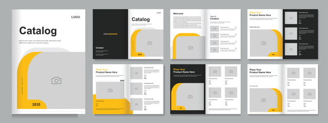 catalog design layout, Fashion and Multipurpose Creative Catalogue Template, Furniture product catalog