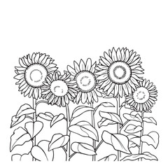 Simple, Easy, and Large Print Designs for Adults and Kids. Bold and easy coloring page