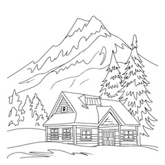 Simple, Easy, and Large Print Designs for Adults and Kids. Bold and easy coloring page