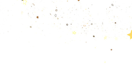 Golden Glitter on Black Background