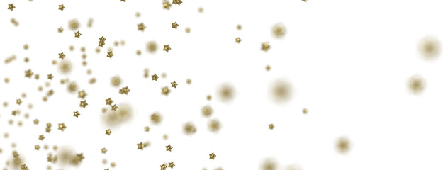 Golden Stardust Cascades in Mesmerizing 3D Rain Illustration