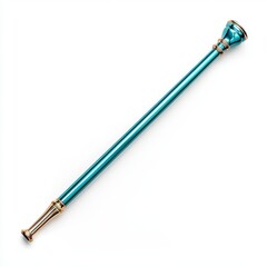 Fototapeta premium A vintage conductor's baton featuring a sleek design and vibrant color, perfect for musicians and collectors alike.
