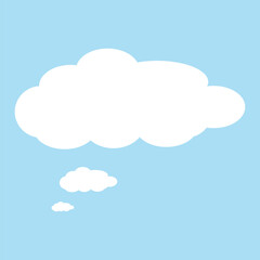 cloud vector. symbol, sign icon