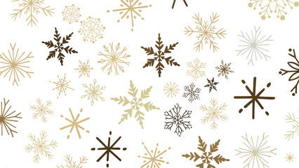 Snowflake Bliss: Striking 3D Illustration Showcasing Falling Holiday Snowflakes