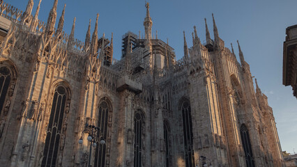 Photos taken in Milan, featuring iconic landmarks like the Duomo, Galleria Vittorio Emanuele II, and scenic views of the city. Capturing Milan&rsquo;s unique blend of history, fashion, and architecture