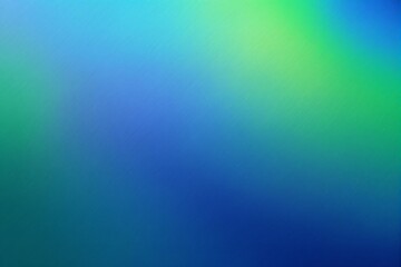 Obraz premium Abstract gradient with blue and green tones, textured diagonal strokes, smooth transition creating a calm and modern background.
