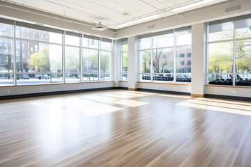 Obraz premium Enjoy Your Workout in a Bright and Spacious Environment at FS Fitness Studio