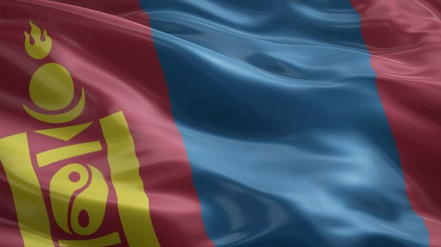 country flag waving for 10 seconds in high quality