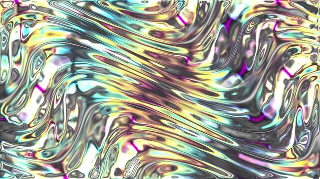 4K Abstract Waves Seamless Loop v3