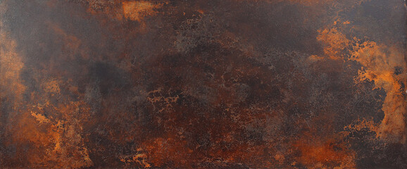 Dark brown, dark gray, and black background with a rough texture for a photo studio. Dark, grungy background. High-resolution photo.