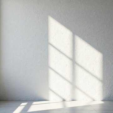Soft, irregular black shadow on textured whitewash wall , cleanliness, wall