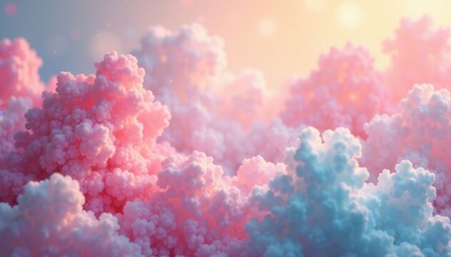 Soft pastel washes, blurred edges, dreamy effect, vignette, nature, serene