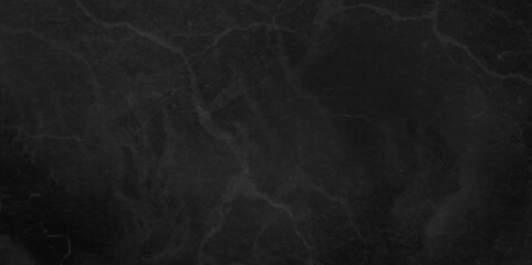 Empty abstract dark black painted cement wall, grey paint limestone texture background. black stone marble concrete wall grunge texture background. Old grunge texture interior smooth plaster wall.