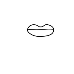 Lips Line Icon