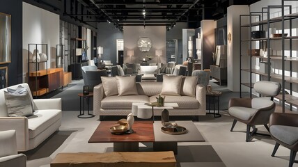 Modern Couch In Lounge 