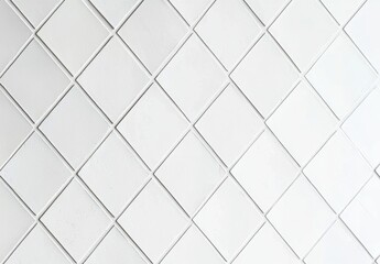 Elegant White Tile Wall Pattern Design
