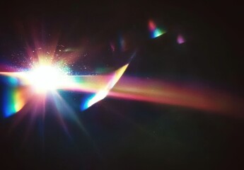 Abstract Light Spectrum Display