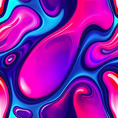 abstract holographic neon pastel light, cosmetic gel serum background texture. Jelly abstract pattern, transparent slime or liquid art gel galaxy.
