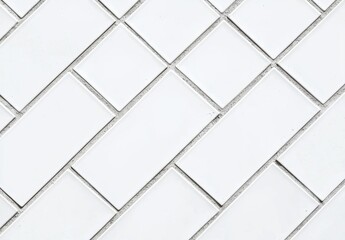 Elegant White Tile Pattern Design