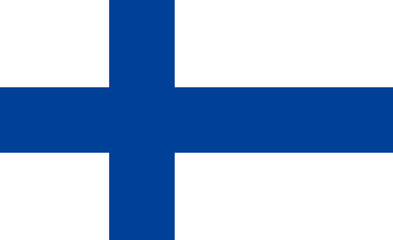 Obraz premium Finland flag